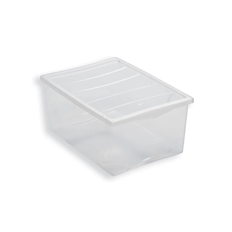 Scatola contenitore portabiancheria spring box multiuso large 42 litri belli&forti