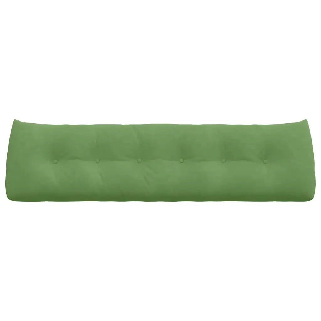 Cuscino per Schiena Verde chiaro 180 x 24 x 50 cm Velluto 42014577