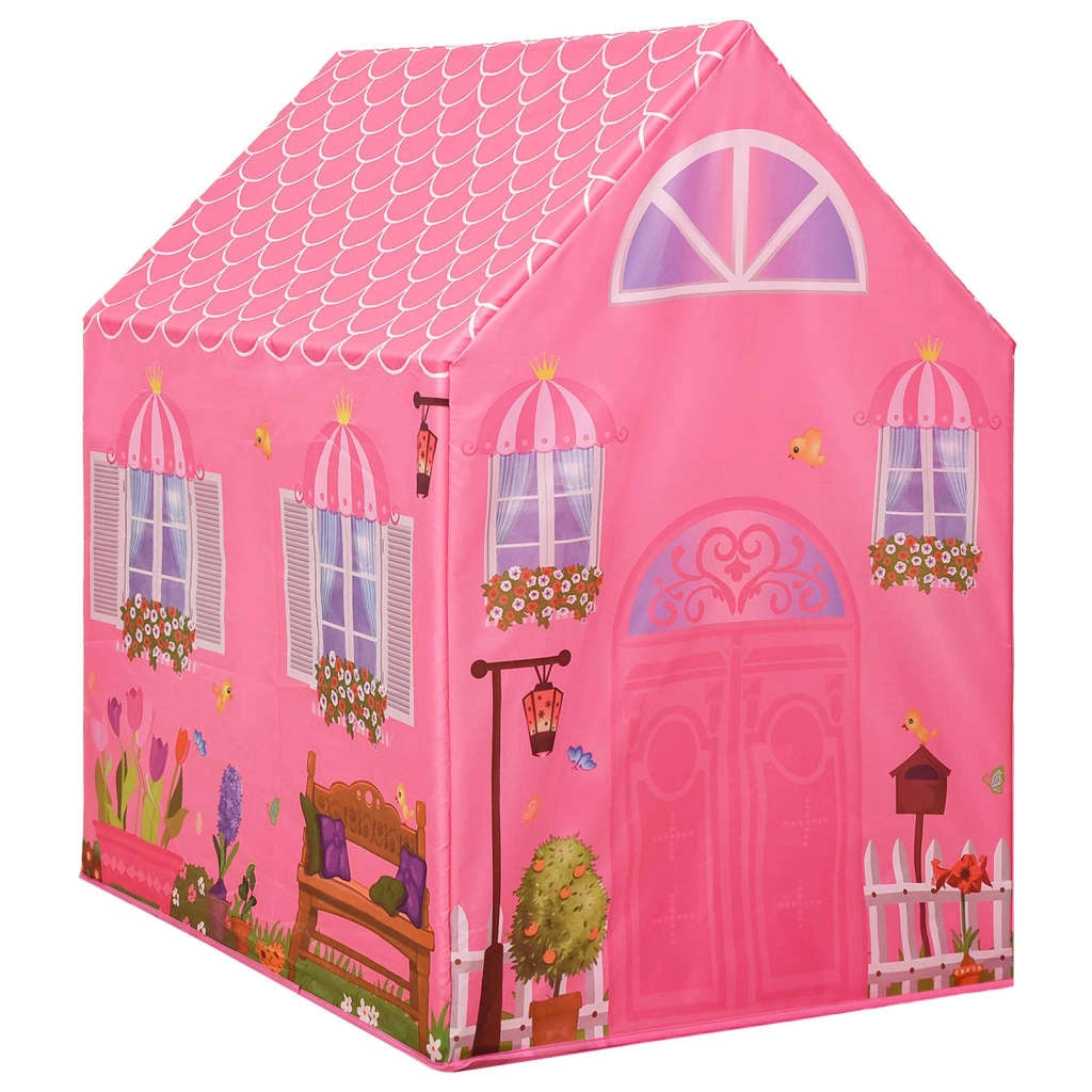 Tenda da gioco per bambini con 250 palline 69 x 94 x 104 cm rosa 02_0005150
