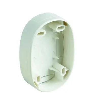 Oval base 1 modulo per canaletta bianca