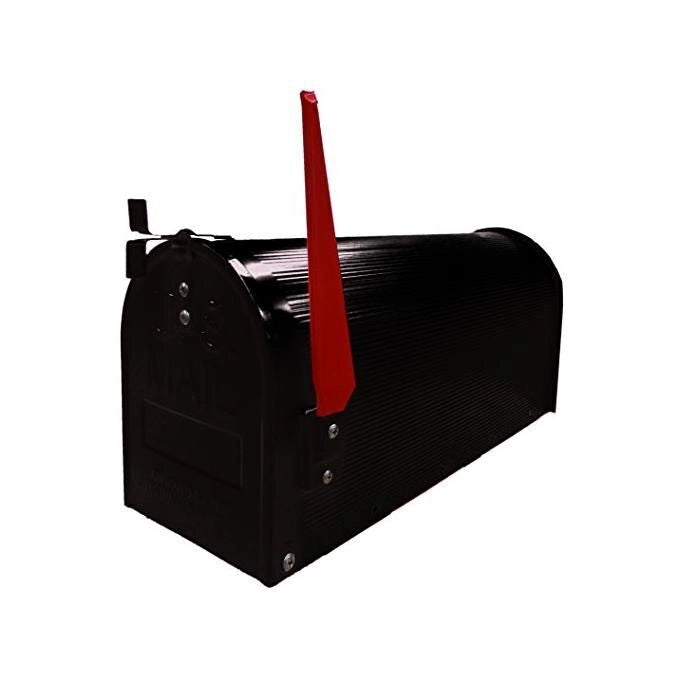 BLINKY 27292-20 Cassetta Postale America in Alluminio Anodizzato Senza Palo colore Nero