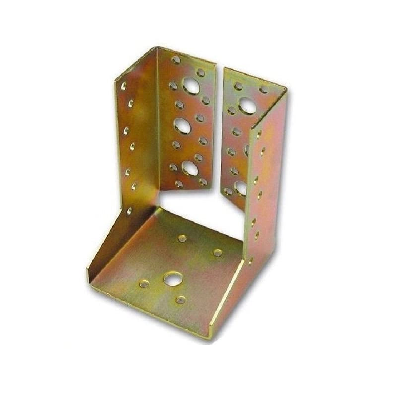 Scarpa di ancoraggio per travi in legno con ali interne 80x120 mm acciaio tropicalizzato