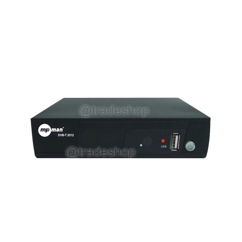 Trade Shop - Ricevitore Digitale Terrestre Decoder Tv Scart Mpman Dvb-t 2012 Telecomando Usb -