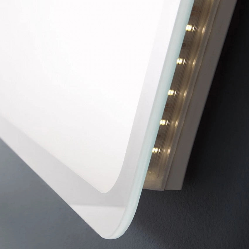 Specchio retroilluminato 60 x 90 cm stondato