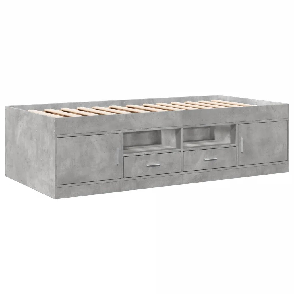 Divano letto | Sof¨¤ letto | Letto singolo con Cassetti senza Materasso 90x200 cm