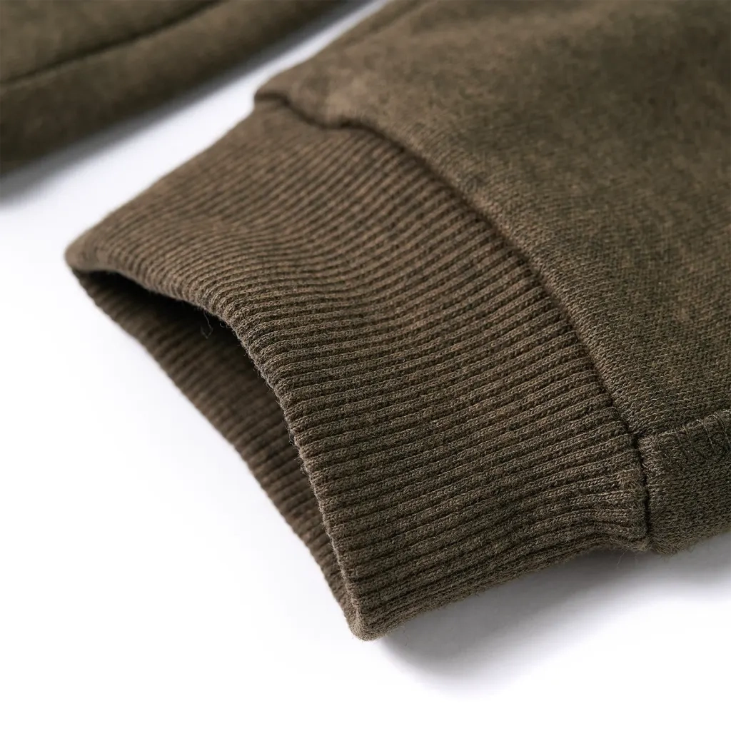 Pantaloni Tuta per Bambini Cachi Mélange 104 12745