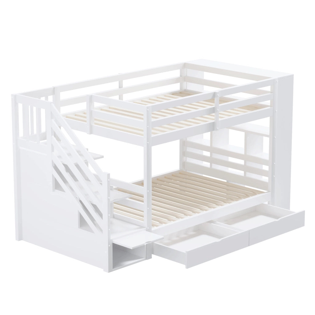 LETTO A CASTELLO 90x200 cm Legno Bianco