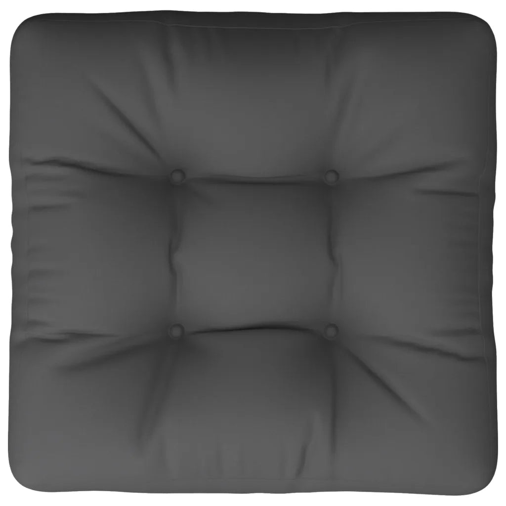 Cuscino per Pallet Antracite 60x61,5x10 cm in Tessuto 47467