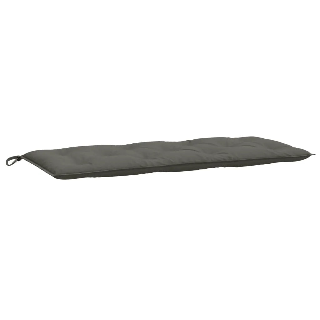 Cuscino Panca Giardino Grigio Scuro Mélange 120x50x7 cm Tessuto 4002543