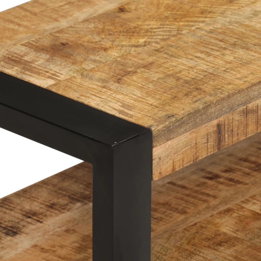 Mobile TV multimediale scaffale TV credenza TV sala da pranzo soggiorno camera da letto 120 x 30 x 45 cm legno massello di mango marrone 02_0025845
