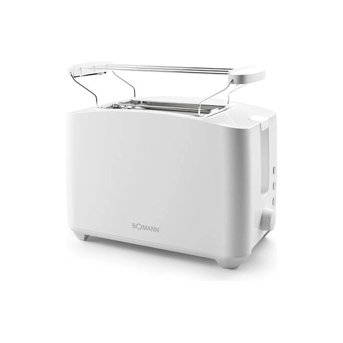 Bomann TA 6065 CB 2 fetta/e 750 W Bianco