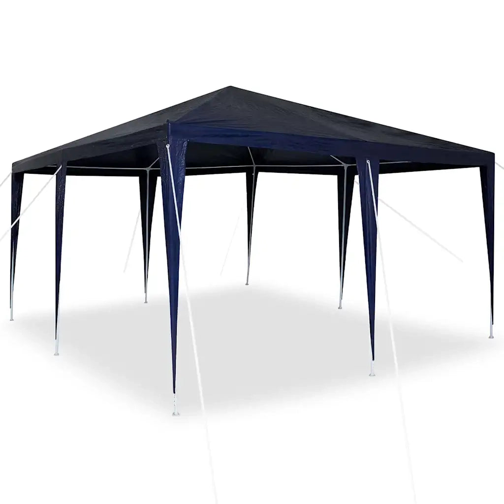 Tenda Party Blu 400 x 400 x 266 cm Polietilene e Acciaio 42003422