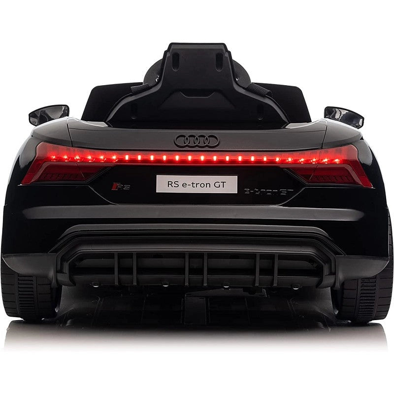 Macchina Elettrica per Bambini 12V Audi RS E-Tron GT Nera