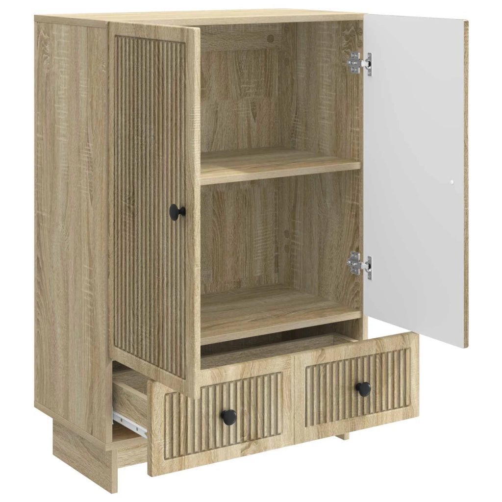 Credenza Rovere Sonoma 66 x 34,5 x 95 cm Legno ingegnerizzato 893977