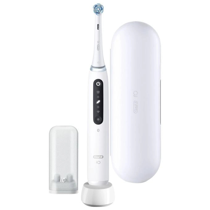 Oral-B iO Series 5 Adulto Spazzolino rotante-oscillante Bianco