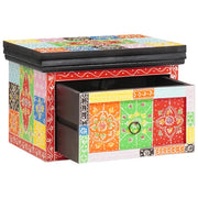 Armadio da Notte con cassetto Multicolore 40 x 30 x 28 cm 4017586