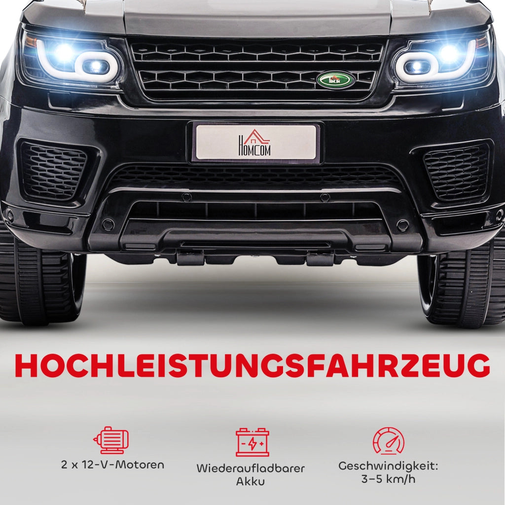 Auto elettrica per bambini SUV ¨C Minimal ¨C nero