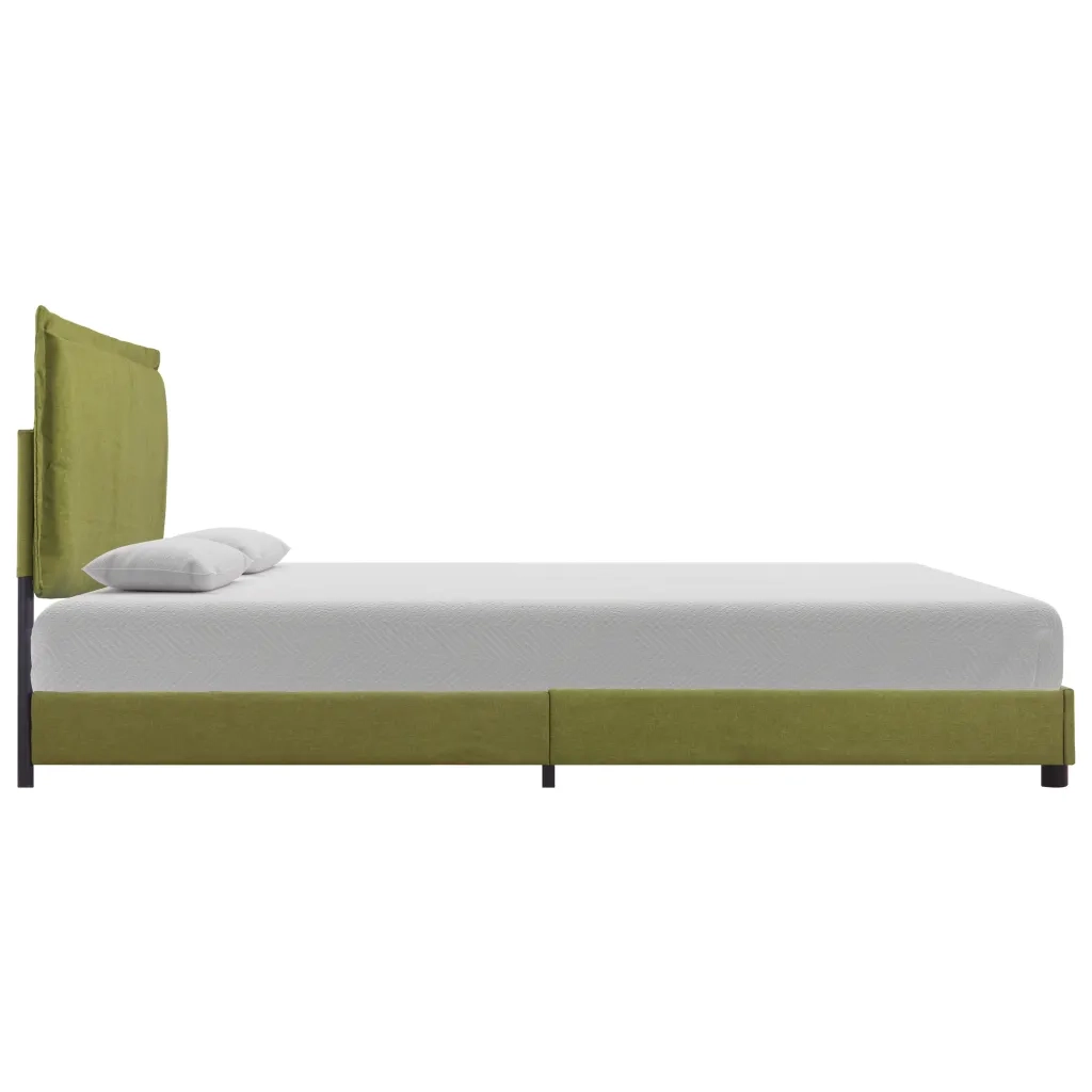 Giroletto senza Materasso Verde 140x200 cm in Tessuto 280998