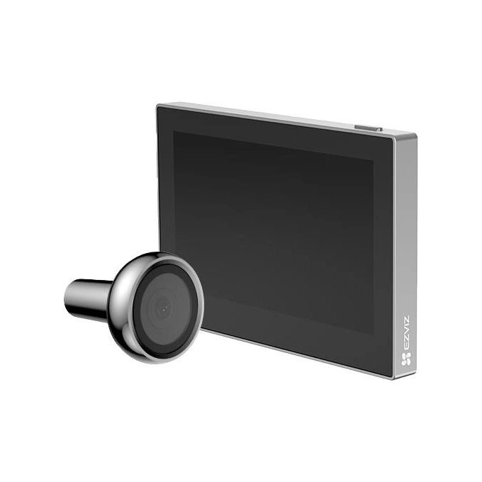Ezviz HP2 Spioncino WiFi Display 4,3'' Full HD 1080p Batteria Ricaricabile 2200 mAh Angolo 146° colore Argento