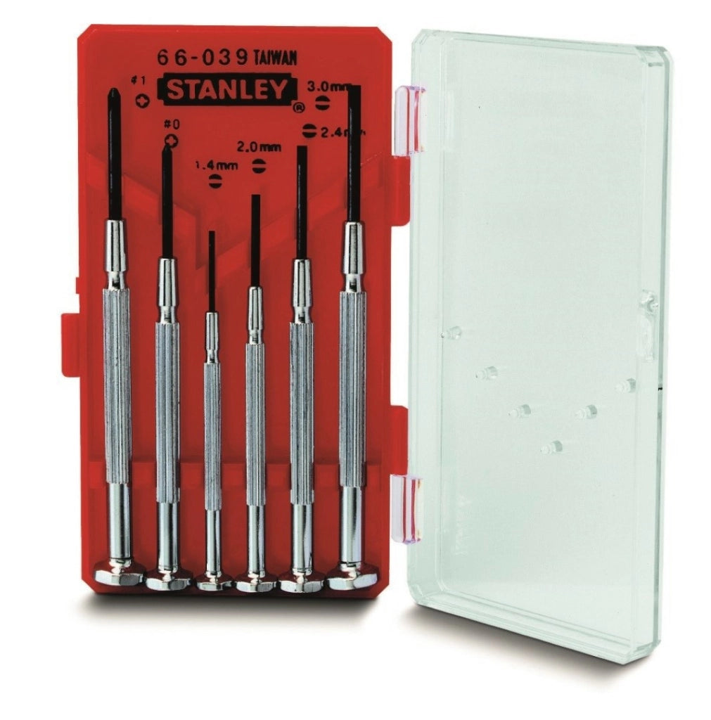Set 6 Cacciaviti Per Orologiaio - Swk Stanley
