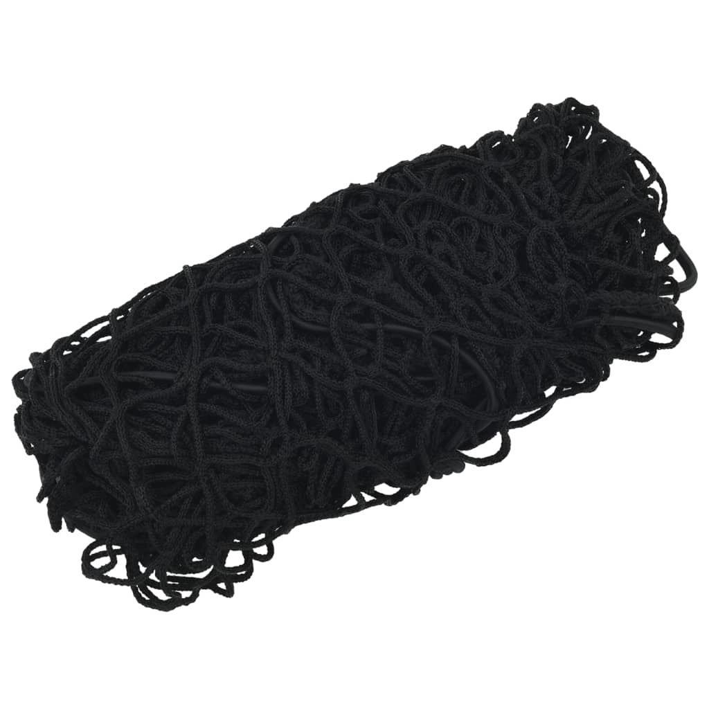 Rete per rimorchio telo di fissaggio del carico portapacchi con corda elastica 4 x 2 m PP nero 02_0042210