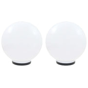 Set Lampade a LED Sferiche 2 pz 40 cm in PMMA CFW7882132