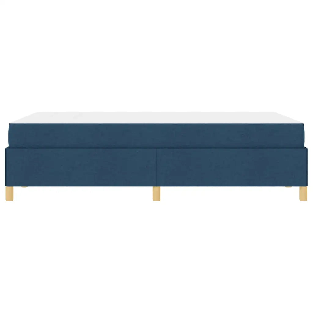 Struttura del letto con materasso Blu 120 x 200 cm Tessuto 3398933