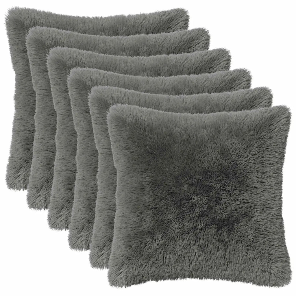 Cuscino con cuscino HEERLEN 6 pz Verde chiaro Fleece PV 926759
