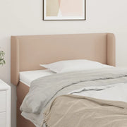 Testiera ad Orecchio-Testata con Orecchie Cappuccino 103x16x78/88 cm in Similpelle 890957