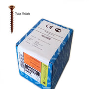 Vite 3,5x10mm - 1000pz tps testa conica bronzata per legno truciolare