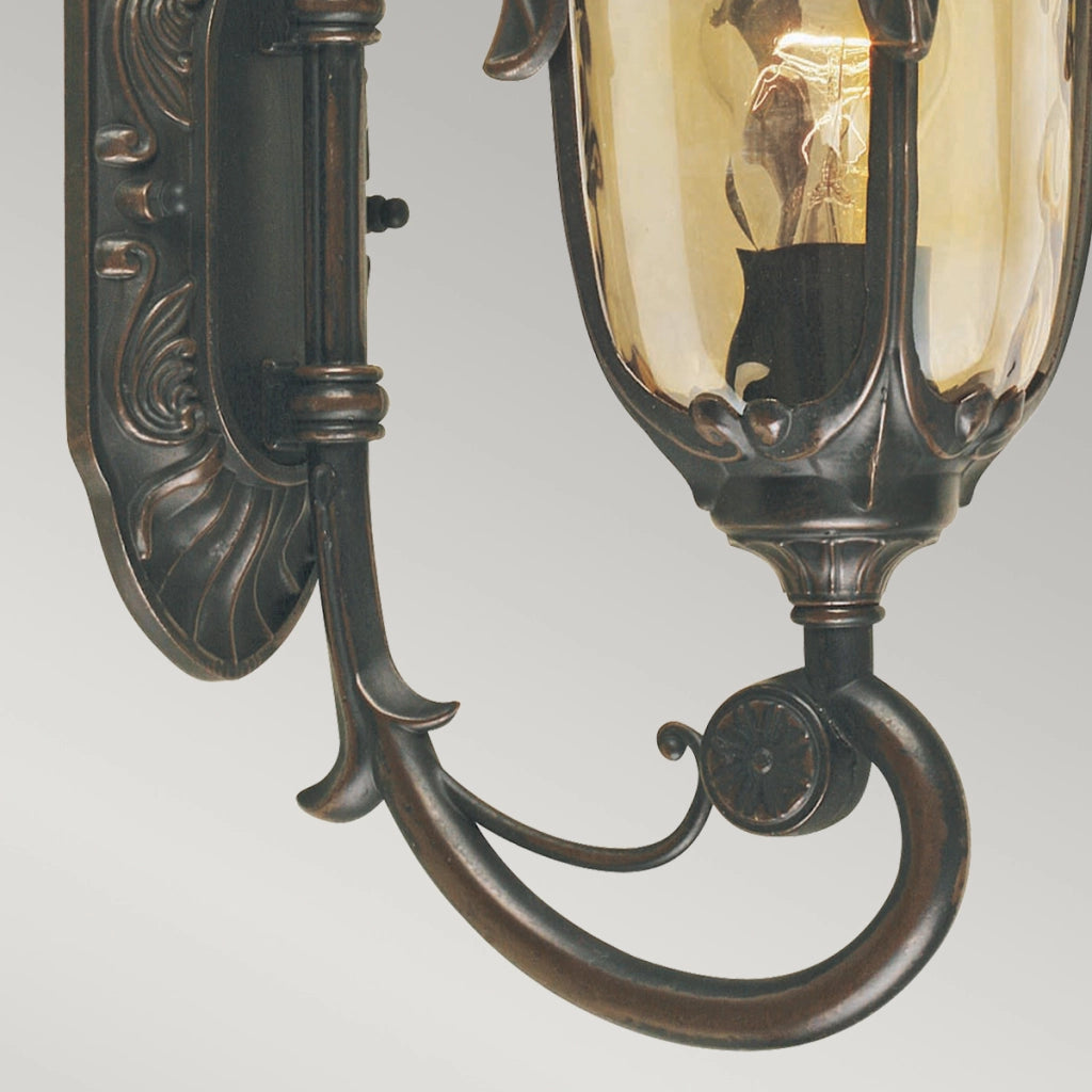 Applique esterno classico Philadelphia 1xE27 bronzo Elstead