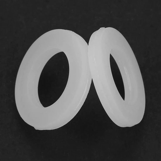 Set di gomme di tenuta a contatto di 12 - Pacchetti in silicone - Anelli piatti - Anelli O in gomma - Resistente alla corrosione - Materiale duraturo