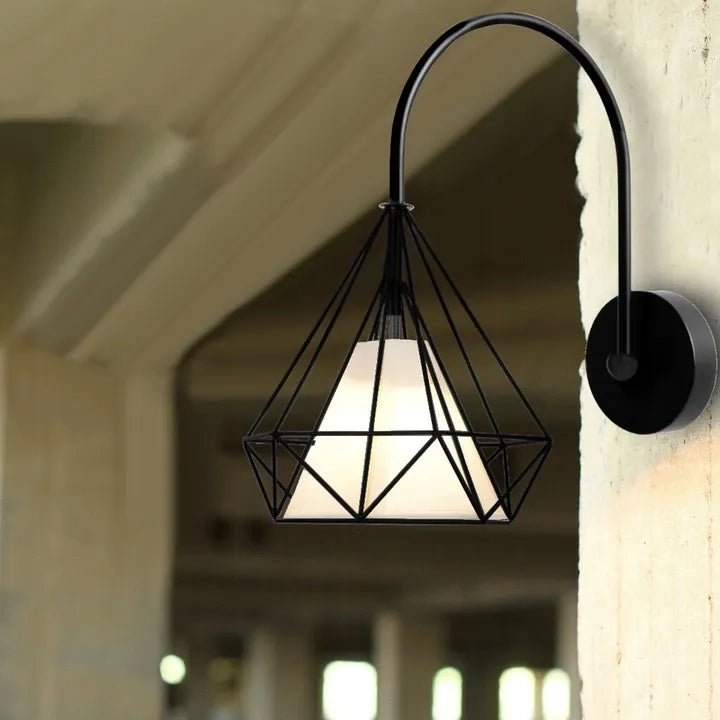 Lampada Da Parete Lampada Da Muro N Stile Loft E27 Bello Metal