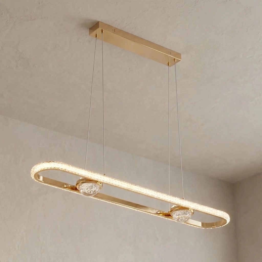 Lampada A Sospensione Da Soffitto Led G159-cp Gold