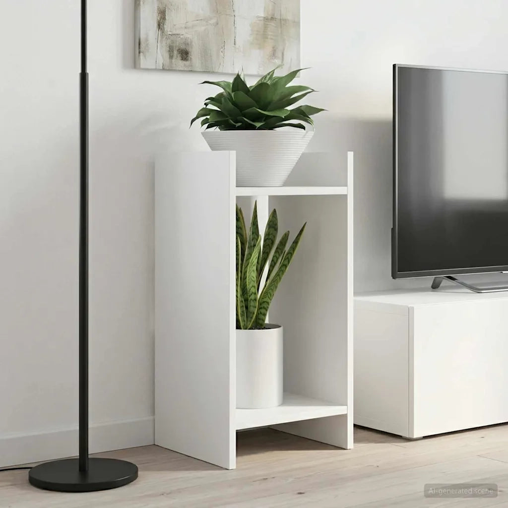 Supporto per piante | Sostegno per piante 2 pz Bianco 30 x 30 x 60 cm