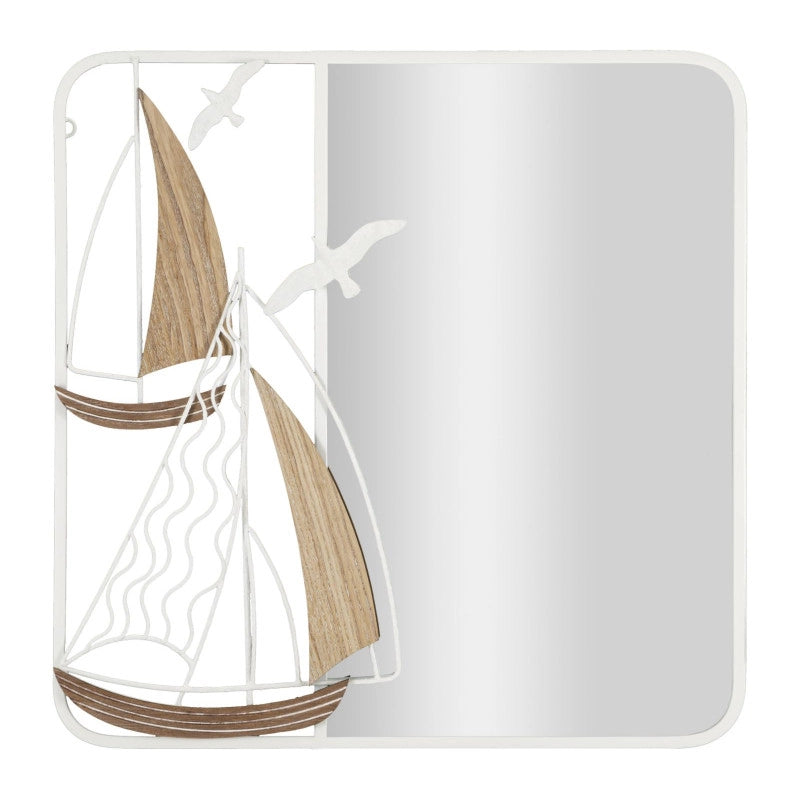 Specchio Da Muro Adriatic cm 60x4,4x60