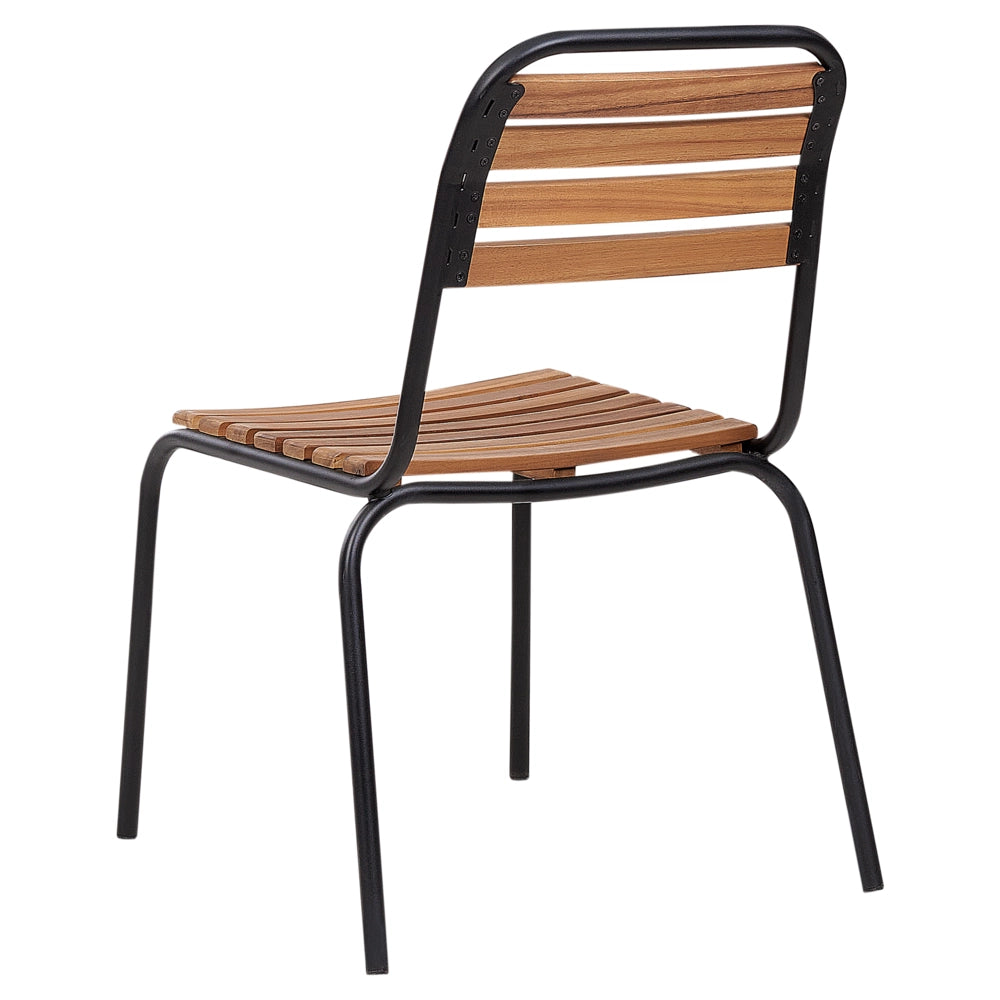 Set da pranzo da giardino rustico a 6 posti Tavolo da esterno e Sedie con braccioli stile rustico