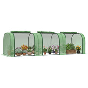 Mini Serra da Giardino ¨C zephmum ¨C Verde 295x100x80 cm