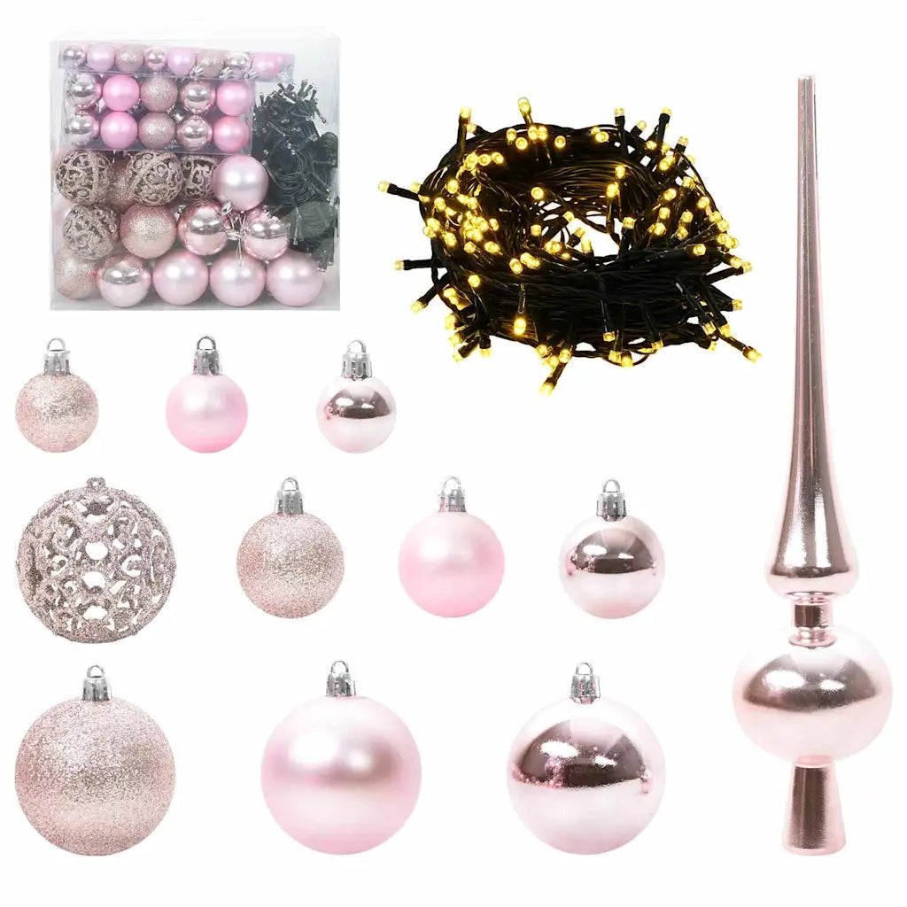 Albero di Natale artificiale con luci integrate Verde 240 cm 3397039
