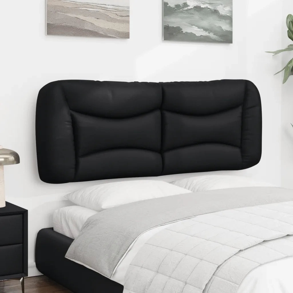 Cuscino testiera Nero 135 cm in Similpelle 374641