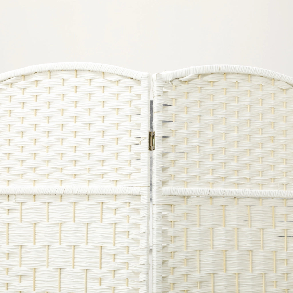 Paravent ¨C Minimal ¨C 4 ante in legno bianco 180x180 cm