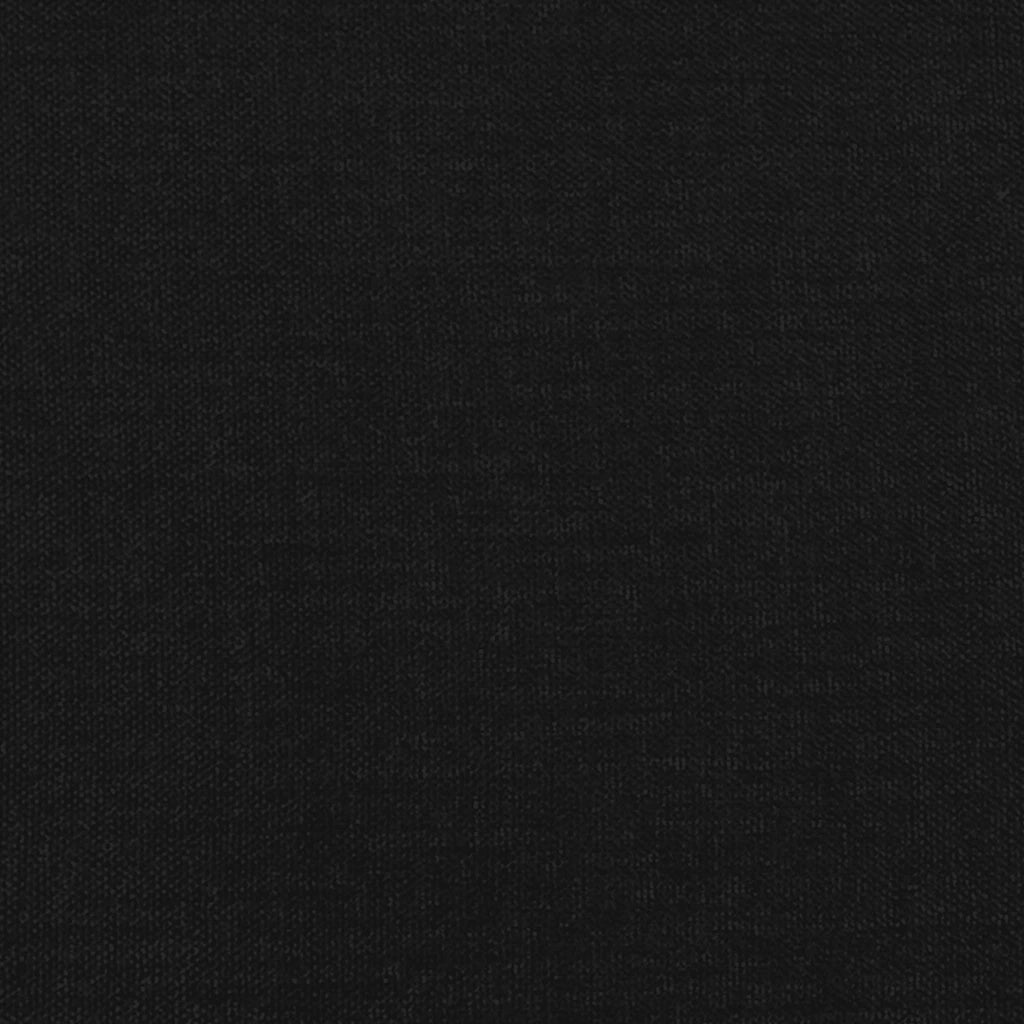 Letto singolo | Letto per adulti | Giroletto con Testiera senza Materasso Nero 90x190 cm Tessuto