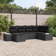 Set di divani con cuscino 6 pcs polyrattan 3360714