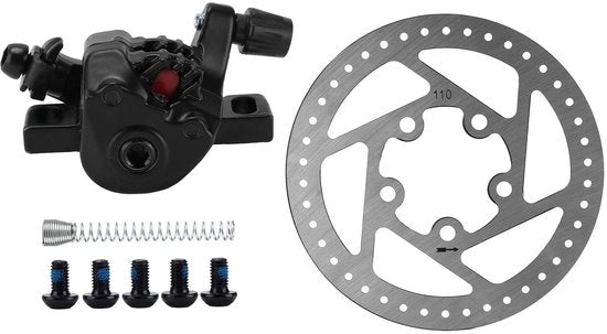 Sostituzione disco freno - Elevata potenza frenante - 110 mm - Sostituzione disco freno di ricambio - Adatto per Mijia M365/Pro - Lega di alluminio.