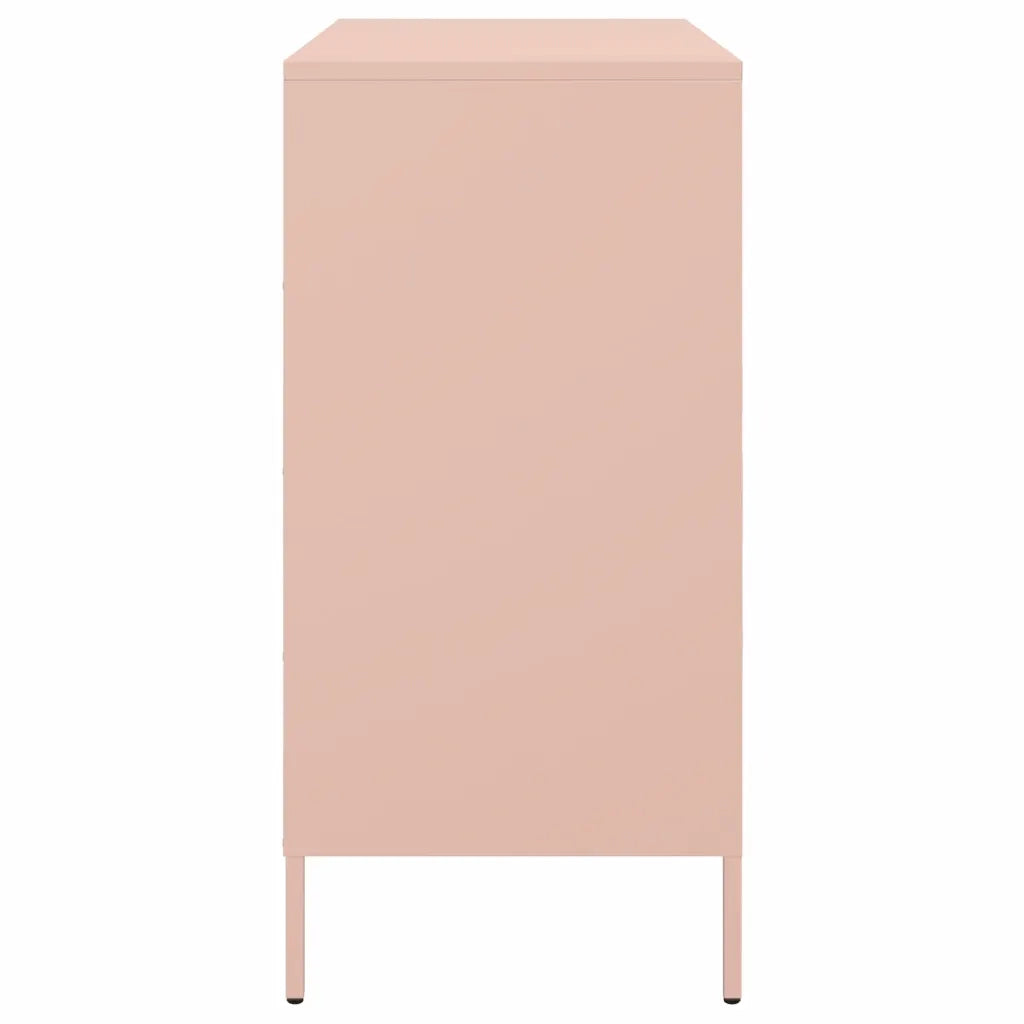 Credenza Rosa 68x39x79 cm in Acciaio 842953