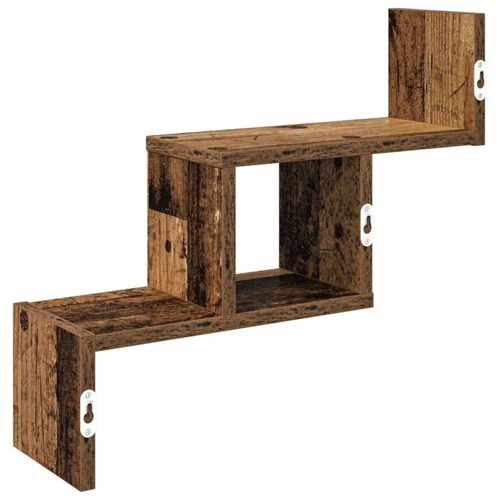 Scaffale da parete Legno antico 48 x 15 x 42 cm 8012242