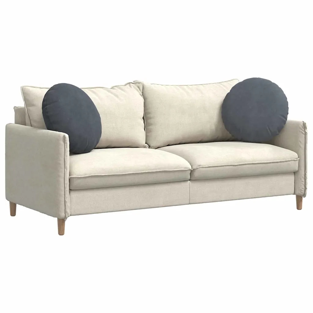 Cuscini per Seduta 2 pcs Grigio scuro Ø50 x 19 cm Velluto 42014175