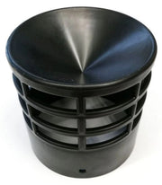SCARICO A PARETE D.80 PLASTICA PPS NERO