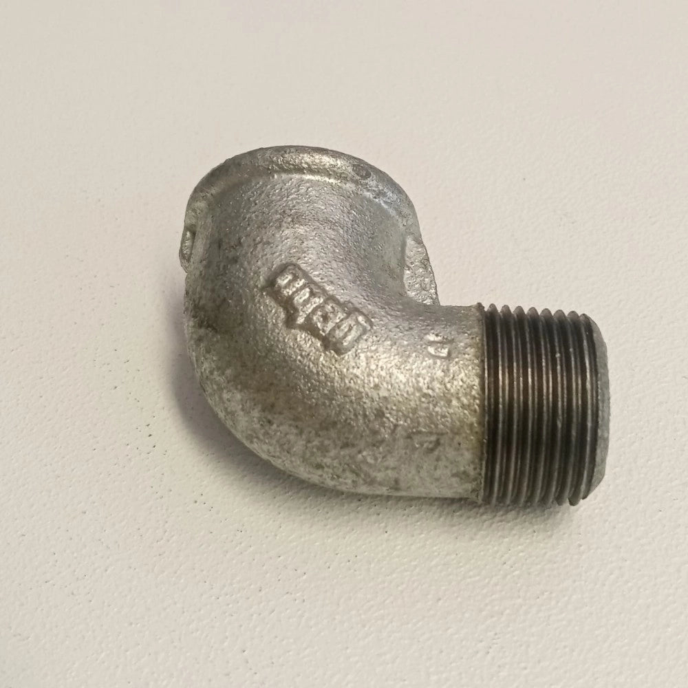 Raccordo mf 3/4'' gomito zincato curva di ghisa malleabile
