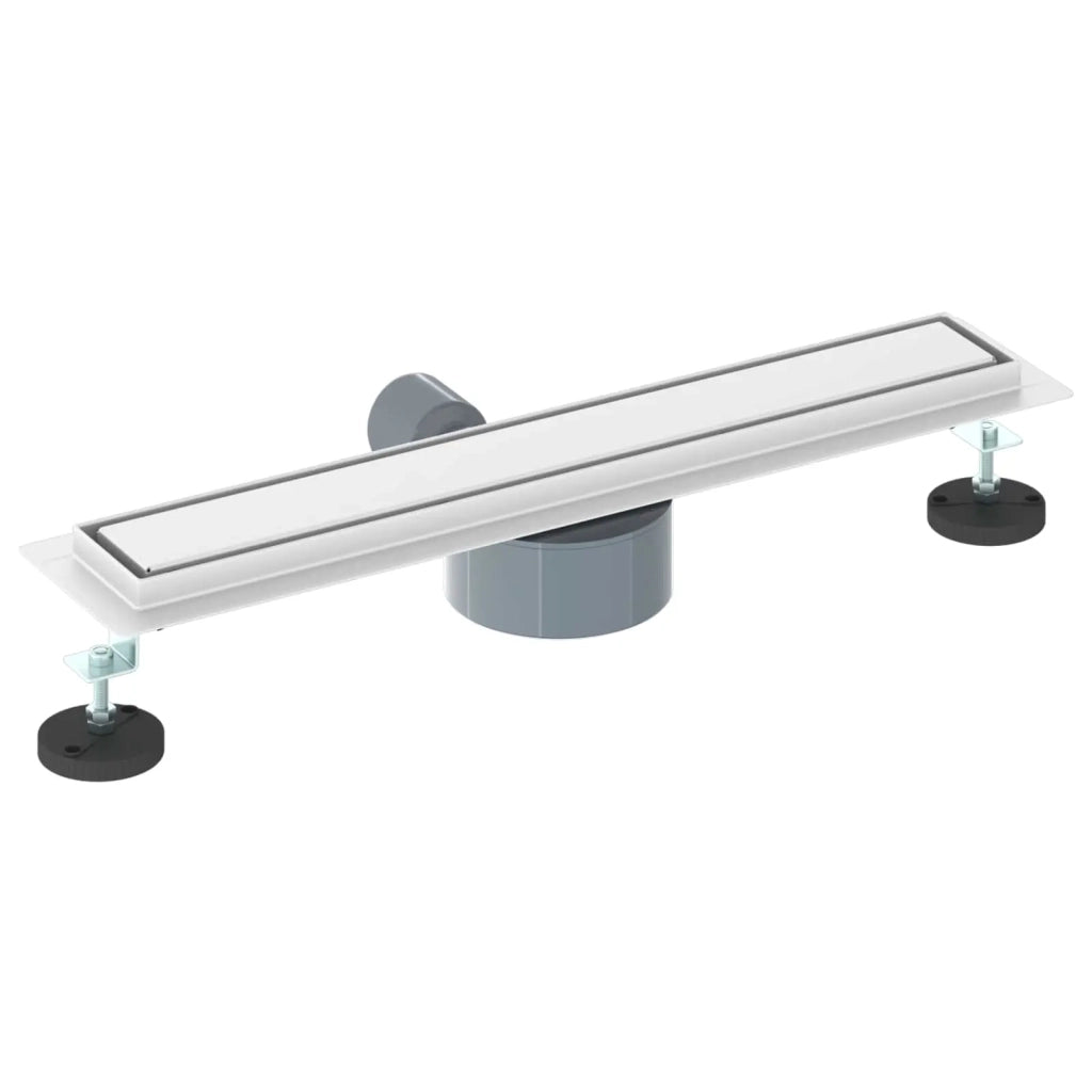 Scarico doccia 2-in-1 con sifone a 360° Argento